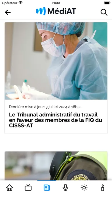 Скриншоты MédiAT