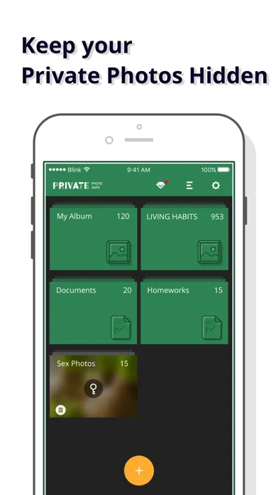 Zrzuty ekranu Private Photo Safe - Photo Video File Secure Vault