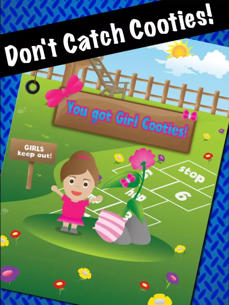 Tangkapan skrin Don't Catch Girl Cooties - Escape to the Tree Fort Refuge iPad 
