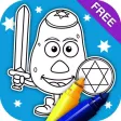 Hanukkah Coloring Book, Color Menorah Dreidels Latkes and More!