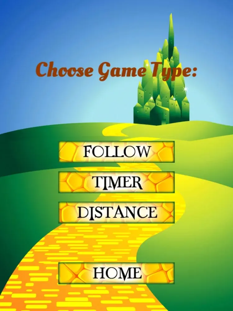 Capturas de pantalla de Tippy Tap Toe Down The Yellow Brick Road - Wizard of Oz Edition iPad 