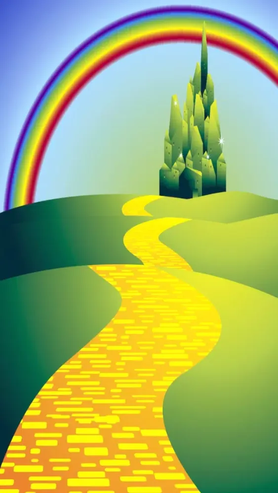 Capturas de pantalla de Tippy Tap Toe Down The Yellow Brick Road - Wizard of Oz Edition