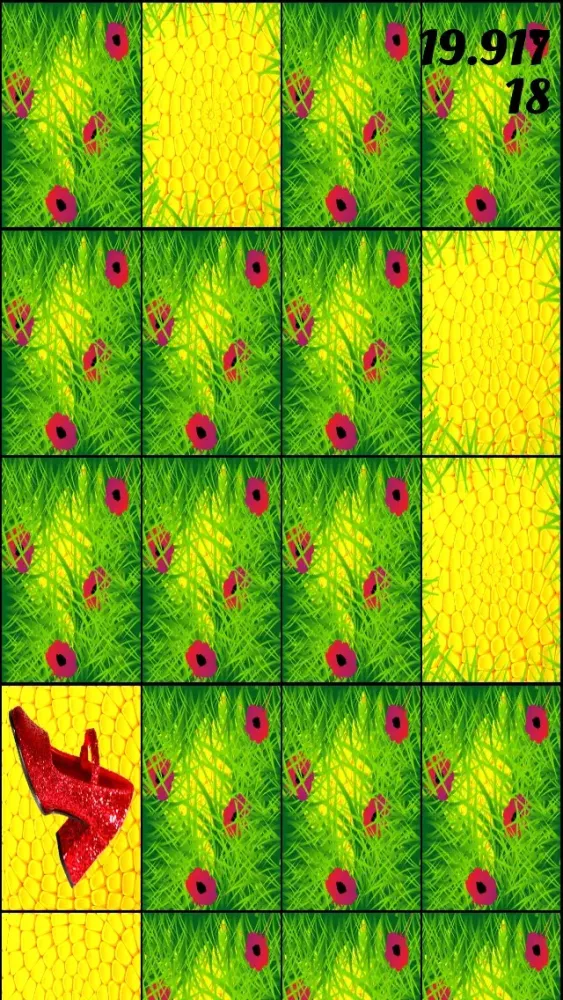 Capturas de pantalla de Tippy Tap Toe Down The Yellow Brick Road - Wizard of Oz Edition