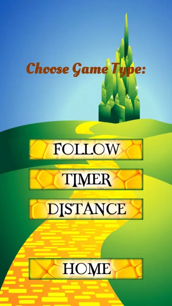 Capturas de pantalla de Tippy Tap Toe Down The Yellow Brick Road - Wizard of Oz Edition