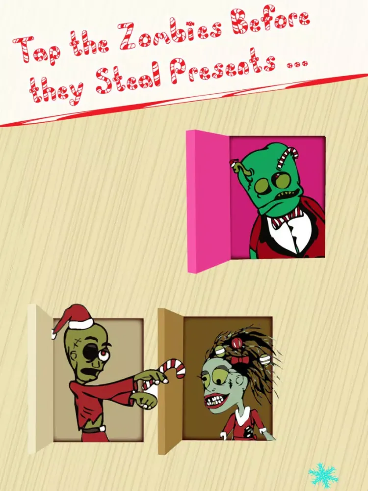 Zombie Christmas Advent Calendar FREE iPad  Screenshots
