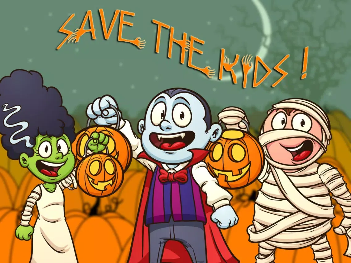 تصاویر Zombie Halloween, Pumpkin Patch Fun Games iPad 