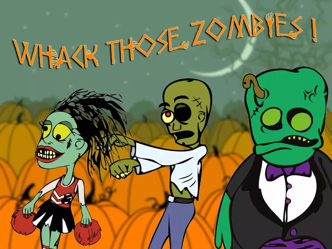 Zombie Halloween, NO ADS Pumpkin Patch Fun Games iPad  স্ক্রিনশট