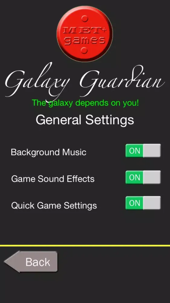 Capturas de pantalla de Galaxy Guardian