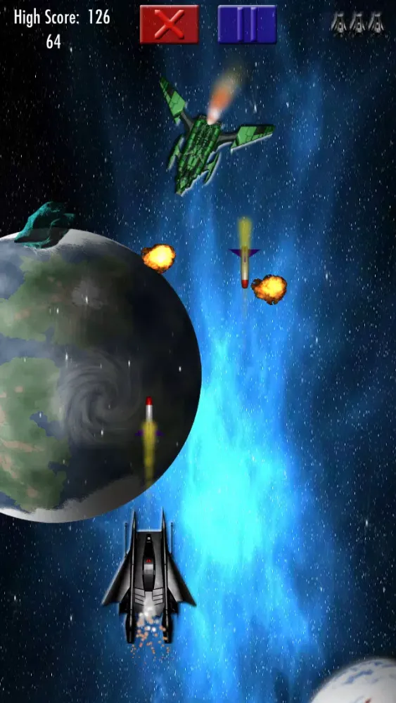 Capturas de pantalla de Galaxy Guardian EX
