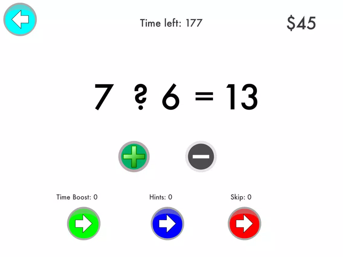Ảnh chụp màn hình của Fun Math iPad 