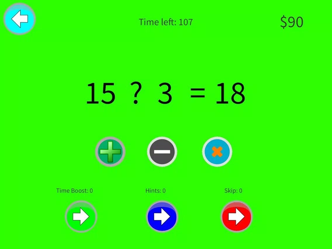 Ảnh chụp màn hình của Fun Math iPad 