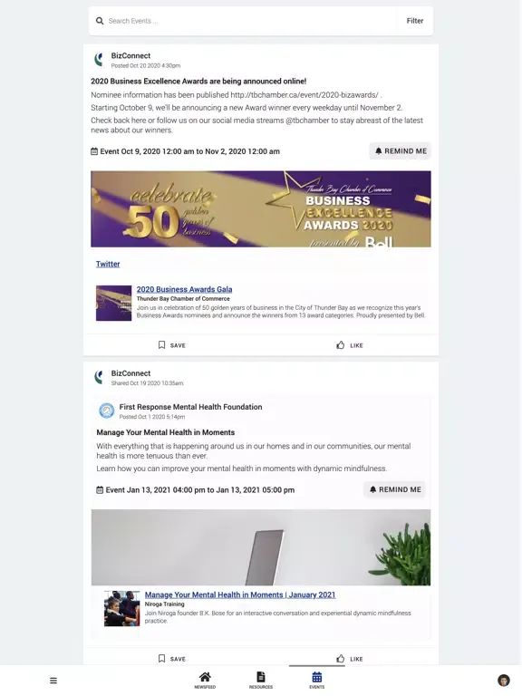 BizConnect iPad  Ekran Görüntüleri
