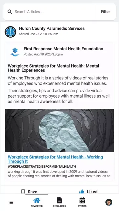 Huron County PS PeerConnect 스크린샷