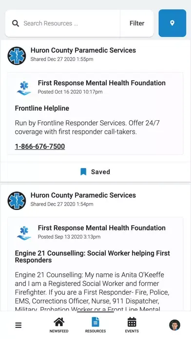 Huron County PS PeerConnect 스크린샷