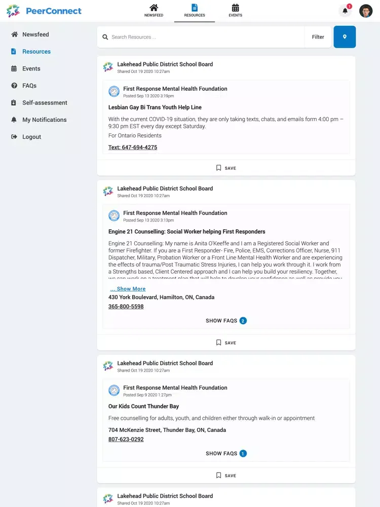 Lakehead Schools PeerConnect iPad 應用截圖