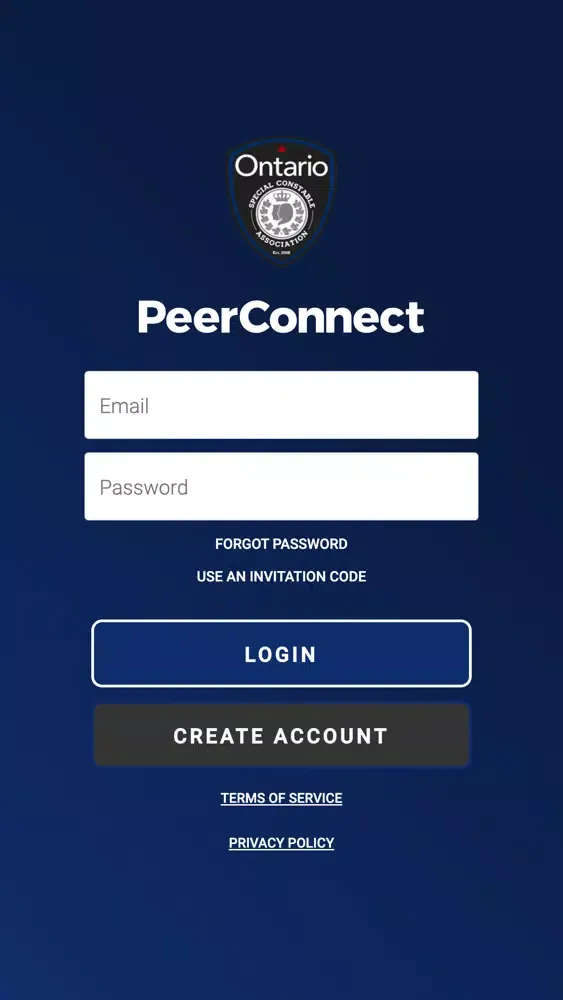 ภาพหน้าจอของ OSCA PeerConnect
