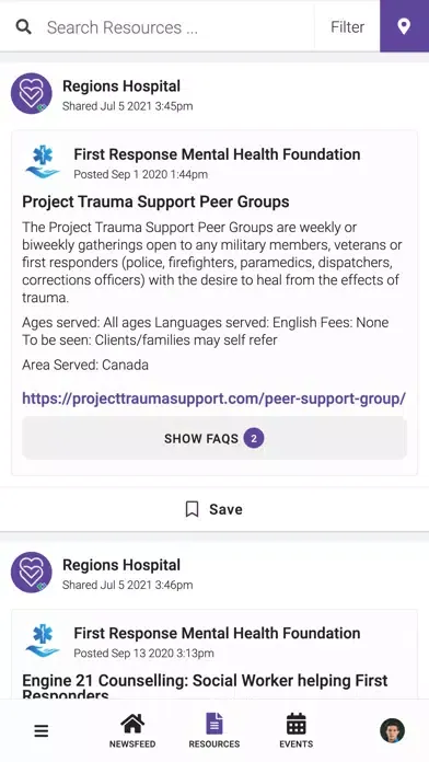 Regions Hospital C4C سکرین شاٹس