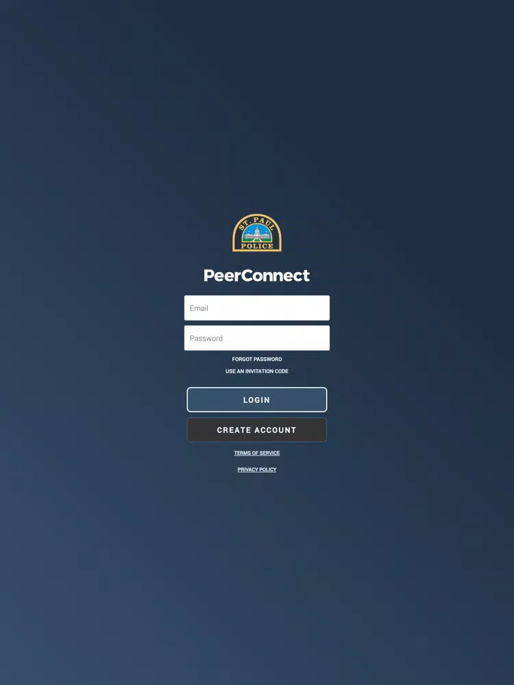 ภาพหน้าจอของ Saint Paul Police PeerConnect iPad 