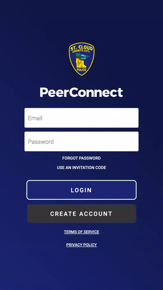 Tangkapan layar St. Cloud Police PeerConnect