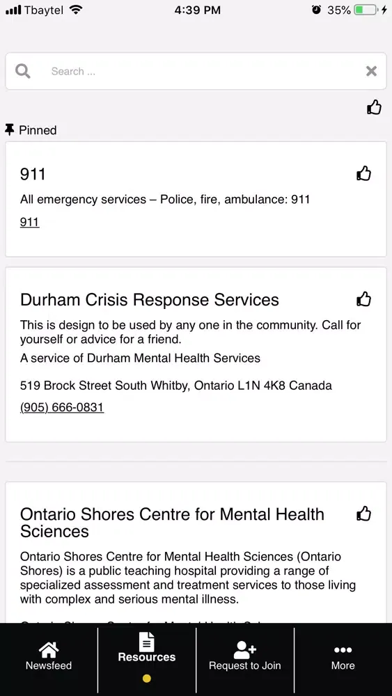 Capturas de pantalla de FirstResponse: WGPS