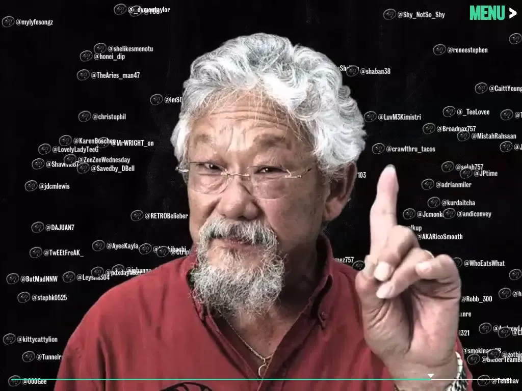 Zrzuty ekranu The NFB Test Tube with David Suzuki iPad 