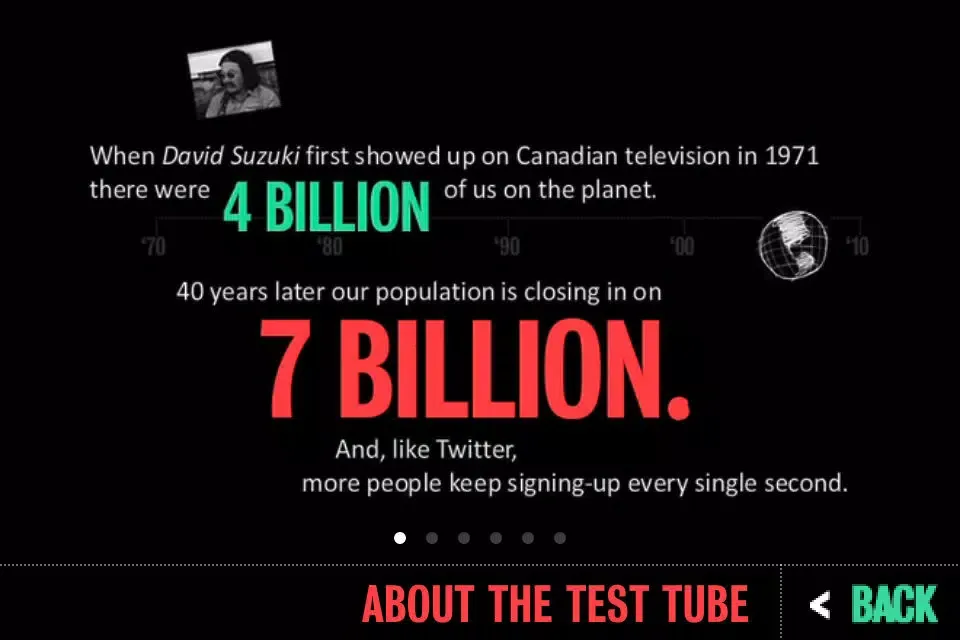 Zrzuty ekranu The NFB Test Tube with David Suzuki