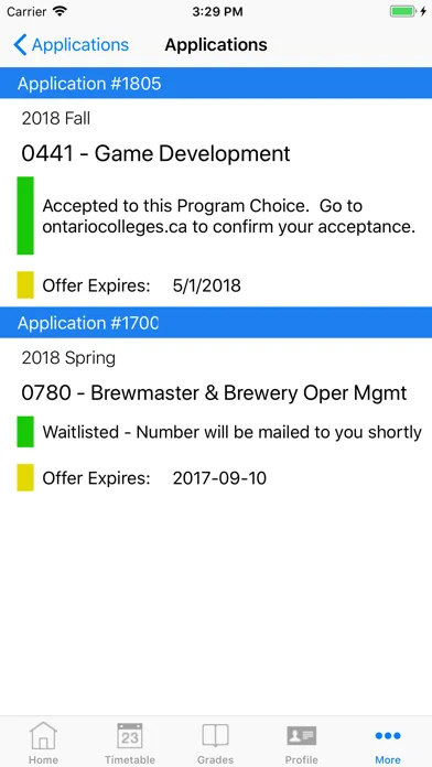 Niagara College Mobile スクリーンショット