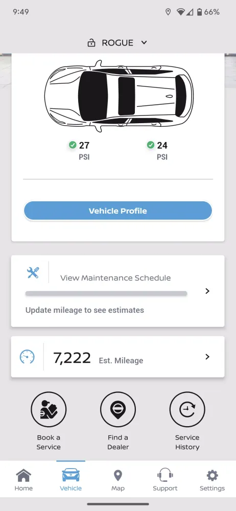 MyNISSAN Canada Screenshots