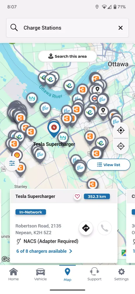 MyNISSAN Canada Screenshots