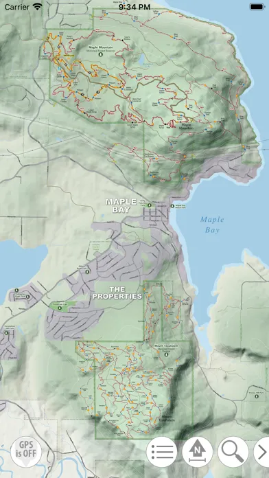 Captures d'écran de North Cowichan Trails