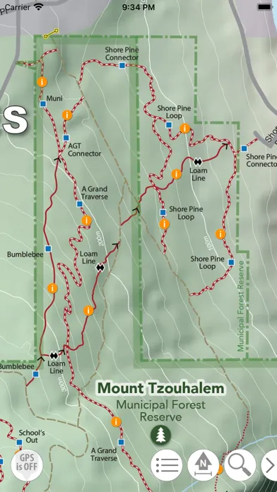 Captures d'écran de North Cowichan Trails