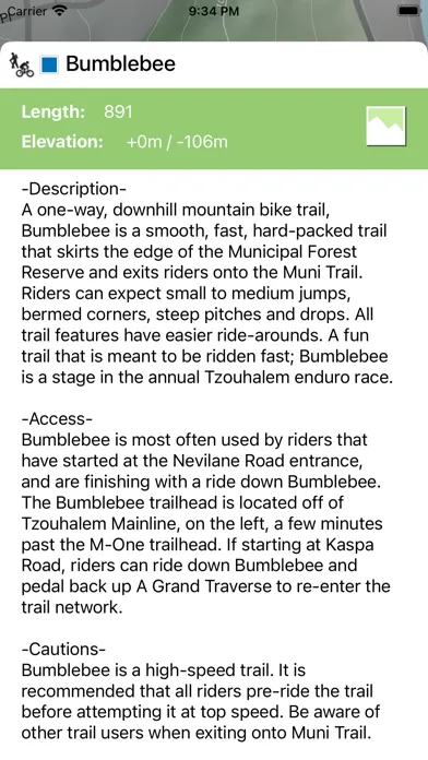 Captures d'écran de North Cowichan Trails