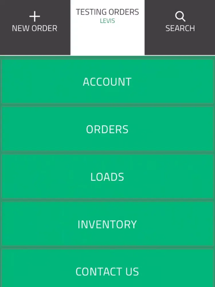 NSC EZOrder iPad  سکرین شاٹس