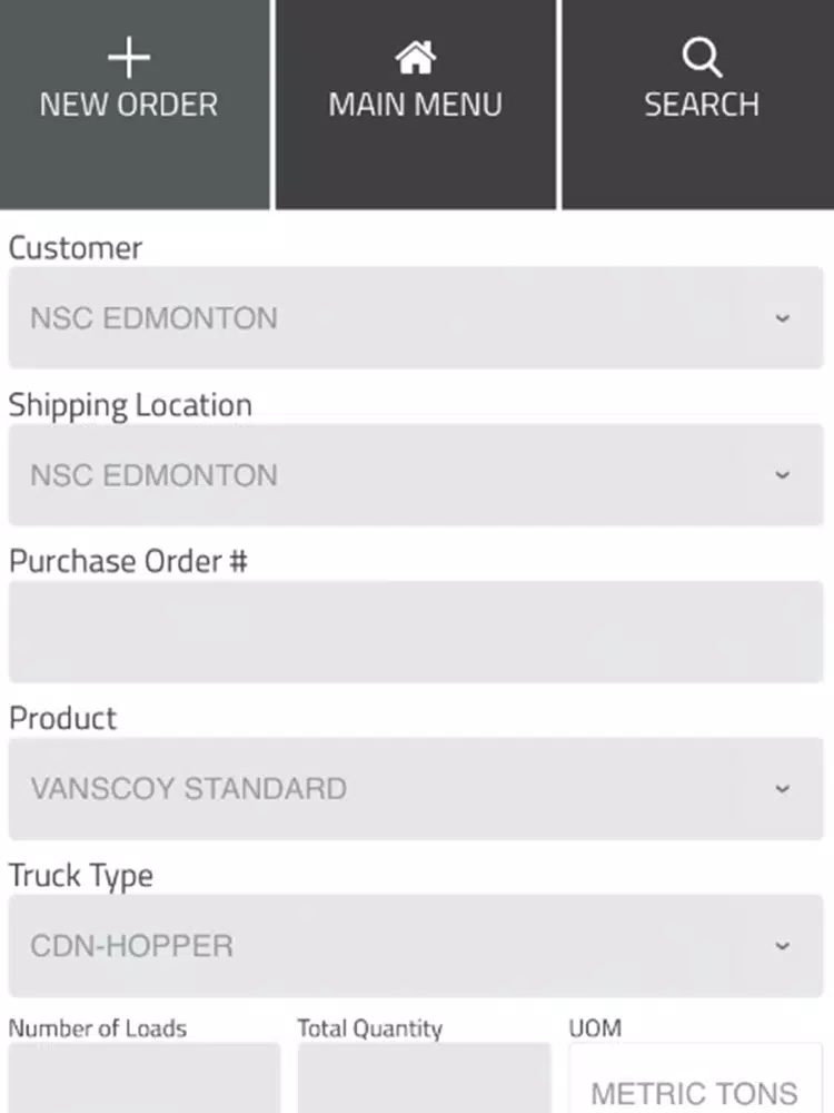 NSC EZOrder iPad  Screenshots