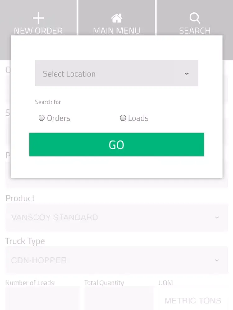 NSC EZOrder iPad  سکرین شاٹس