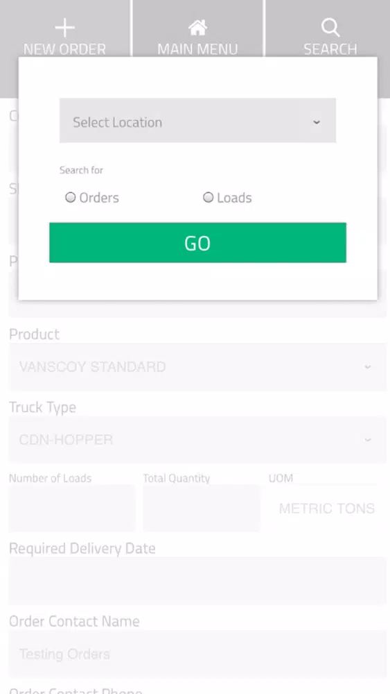 NSC EZOrder Screenshots