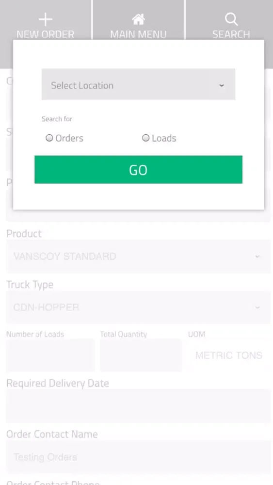 NSC EZOrder سکرین شاٹس