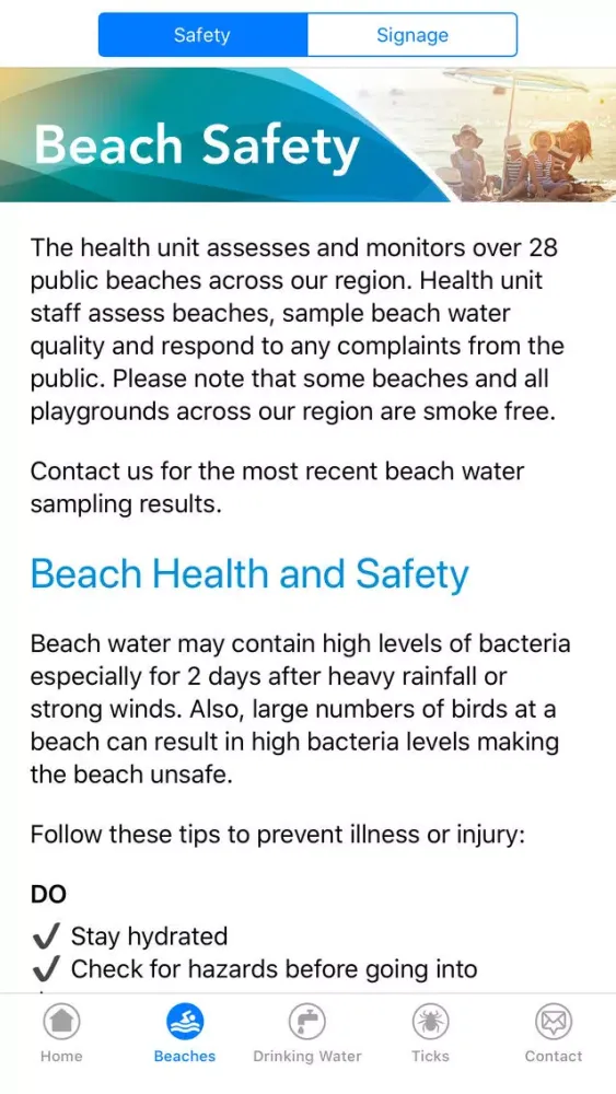 Ảnh chụp màn hình của Healthy Environments