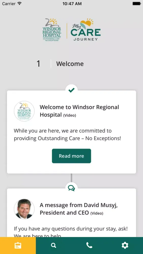 WRH My Care Journey应用截图