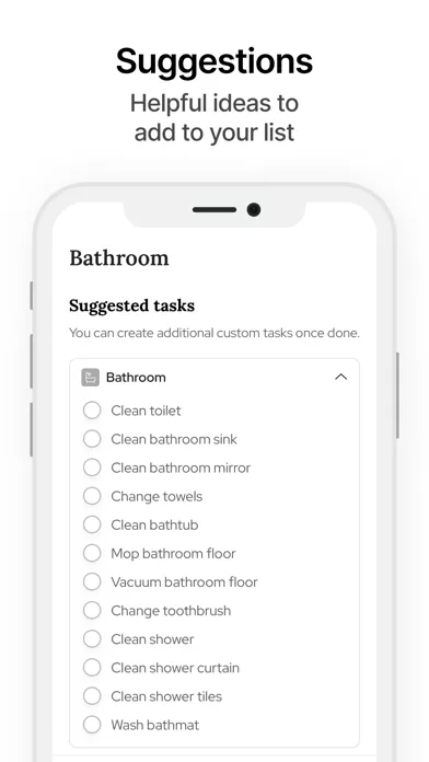 Kaji: Cleaning schedule Ekran Görüntüleri