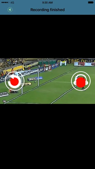Capturas de tela do Golden Mic of Football