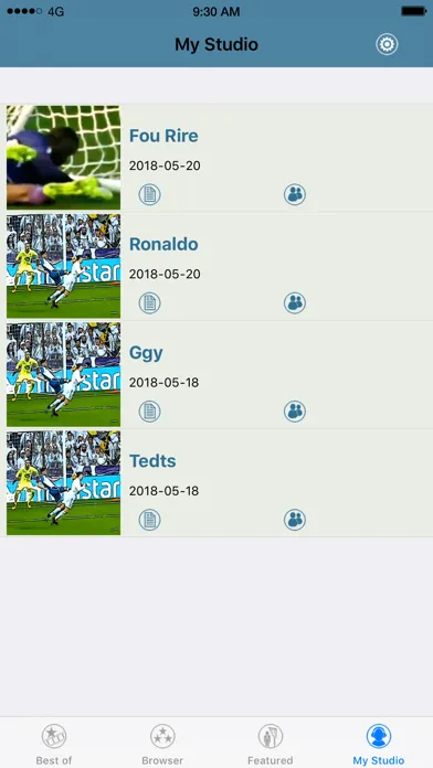 Capturas de tela do Golden Mic of Football