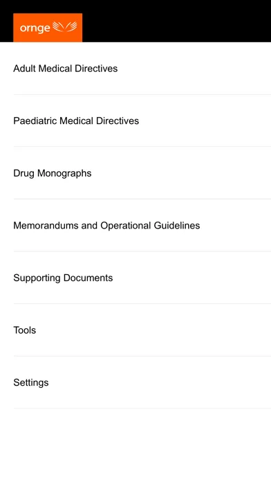 Ornge: Clinical Practice Screenshots