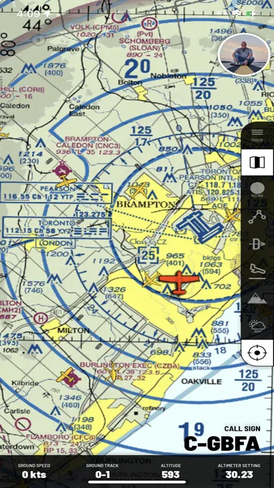 GA Flight Tracker Screenshots