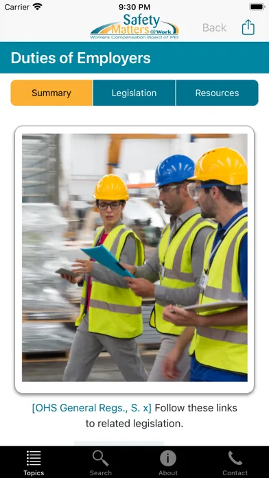PEI Guide to OHS Legislation Ekran Görüntüleri