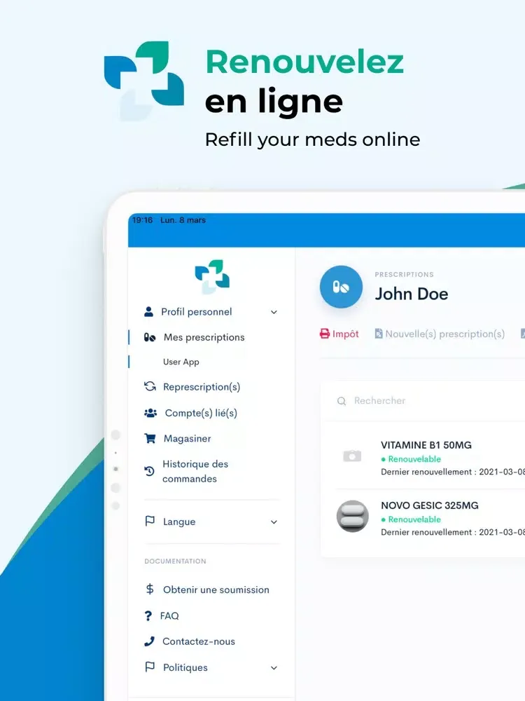 Screenshot di Pharmacie syndicale iPad 