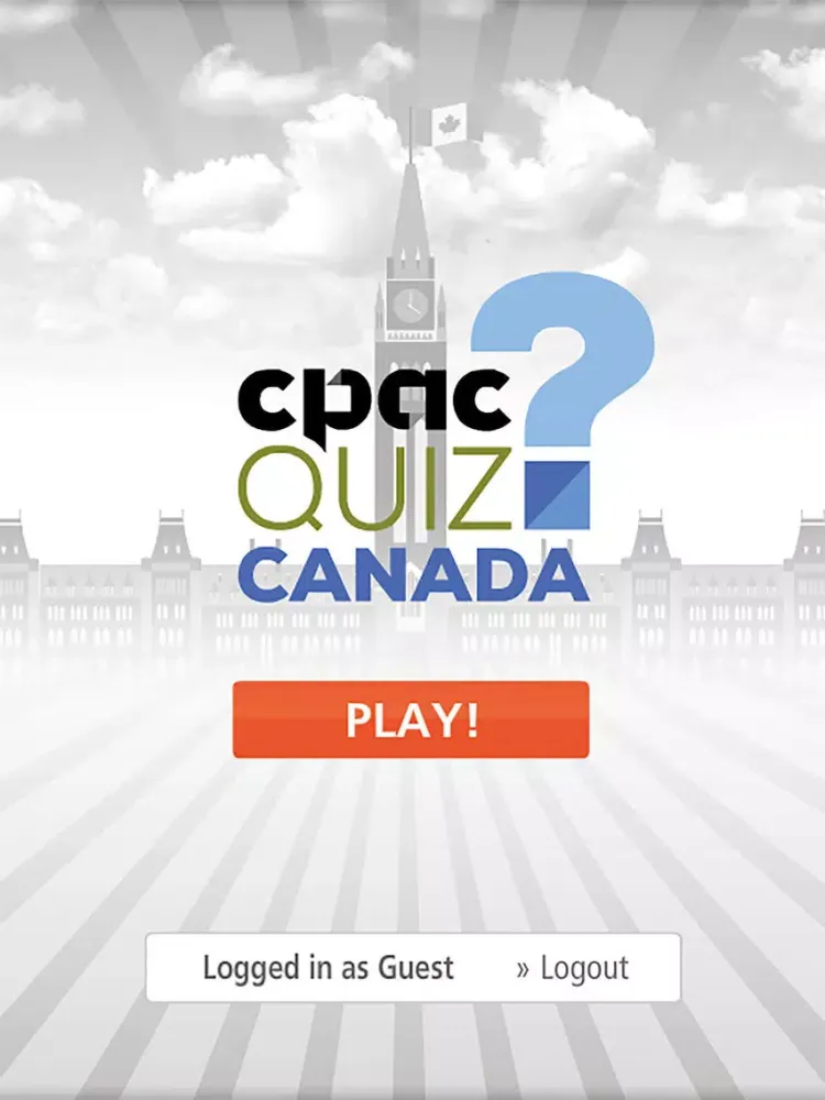 تصاویر CPAC Quiz Canada iPad 