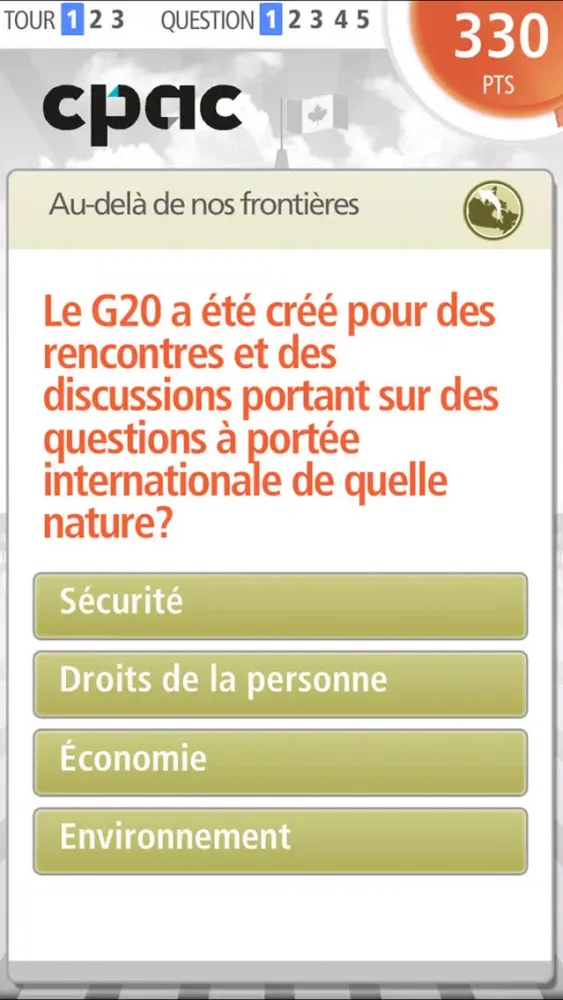 تصاویر CPAC Quiz Canada