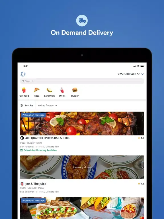 PNW Delivery iPad  स्क्रीनशॉट
