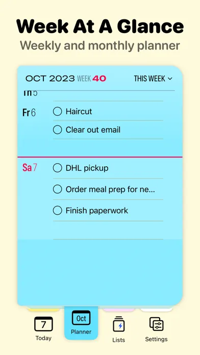 Finalist: 2025 Planner スクリーンショット